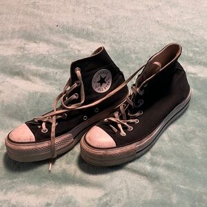 Converse Black Canvas High-Tops